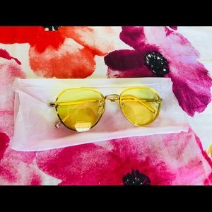 yellow sunglasses